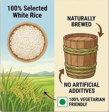 Yoka Pure White Rice Vinegar, the Essential Ingredient by febora foods, 625ml