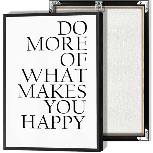 Do More Of What Makes You Happy Posters Inspirational Canvas