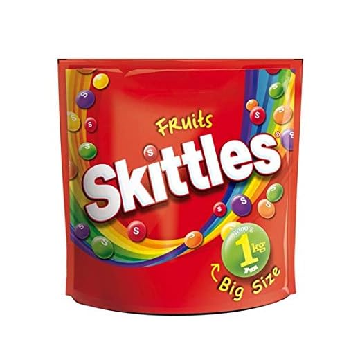 Skittles Fruits Resealable Bag 1 kg