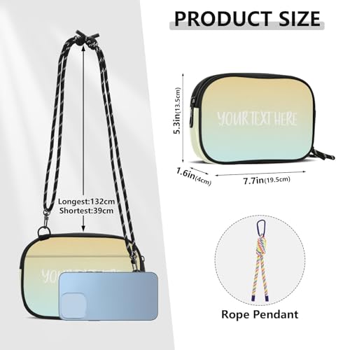 Custom Picture Crossbody Handbags Women Phone Purse Mini Personalized Shoulder Bag Wife Her Gift for Christmas3