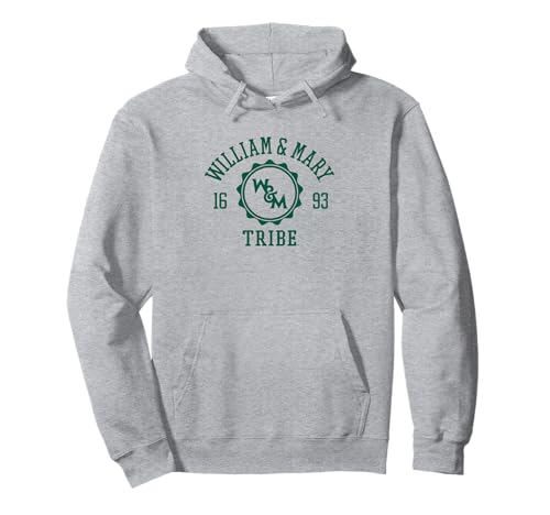 William & Mary Tribe Stamp 1693 Officially Licensed Pullover Hoodie
