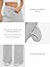 ATHMILE Women’s Fleece Lined Sweatpants Baggy Workout Lounge Pants Drawstring Workout Casual Aesthtic Fall Clothes 2025 Grey