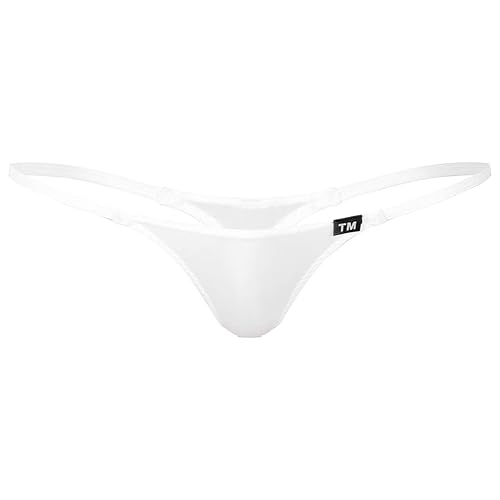 Men's Mesh Sheer See Through Low Rise G-String T-Back Micro
