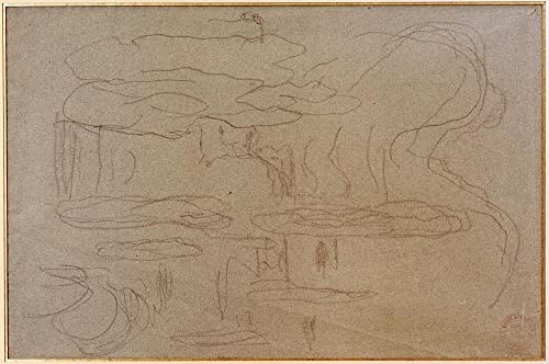 Nymphéas de Claude Monet image sur toile affiche impression grand format