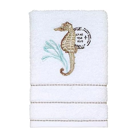 Avanti Linens Farmhouse Shell Hand Towel Cover