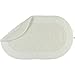 Produktbild RHOMTUFT Badteppich oval Exquisit Weiss - 01 60x100 cm