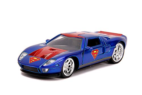 2005 Ford GT, Superman - Jada Toys 31717 - 1/32 Scale Diecast Model Toy Car