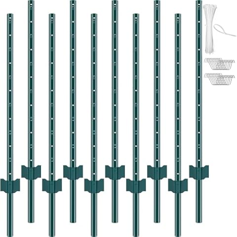 Poteau de Clôture VEVOR 121,92 cm Cover