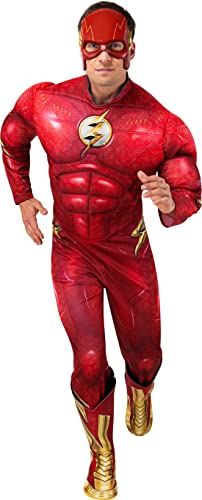 Rubies DC The Flash Movie: The Flash Deluxe Costume for Adults, Men's Medium
