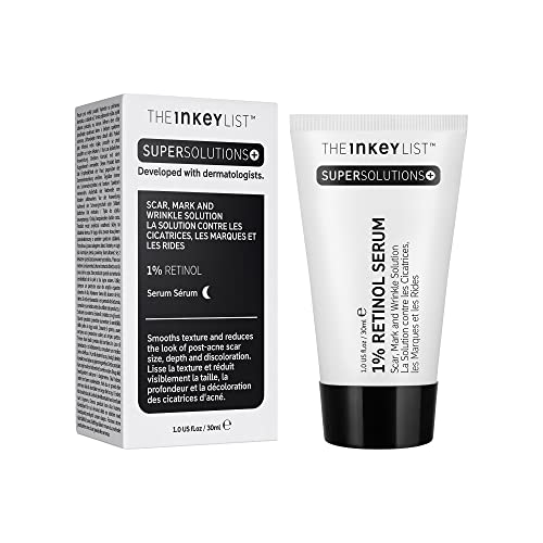 The INKEY List SuperSolutions 1% Retinol Serum for Face and Neck, Helps with Scar, Wrinkle and Skin Tone Appearance for Healthy-Looking Skin, 1.01 fl oz - Thumbnail 5
