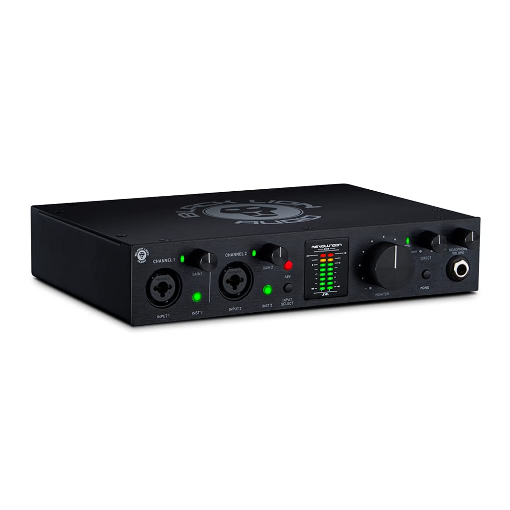 ブラックライオンオーディオ Revolution オーディオインターフェース Amazon.com: Black Lion Audio Revolution 2x2 USB Audio Recording