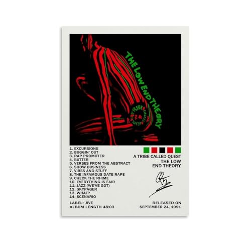 A Tribe Called Quest - The Low End Theory Poster; Room Aesthetics Canvas Oil Painting Album/Movie Poster Hanging Picture