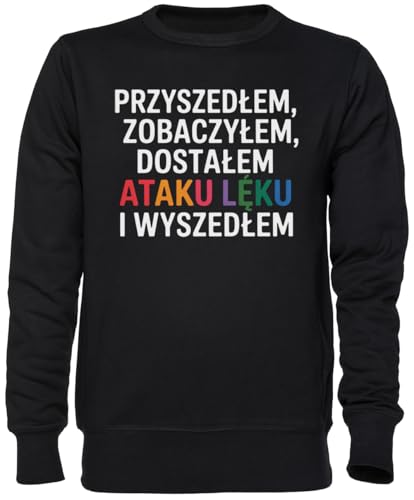 Sweat-shirt noir original pull coton unisexe imprimé graphique