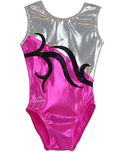 Obersee Mädchen O3gl046al Turnanzug, Carrie Pink, Al Adult Large Cover