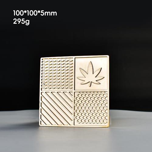 Molde para Cubos de Hielo de Latón Cuadrado Grande miniatura 5