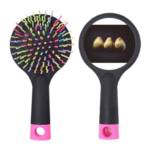 Brosse à cheveux démêlante ergonomique au design poire et coussin pneumatique haute qualité
