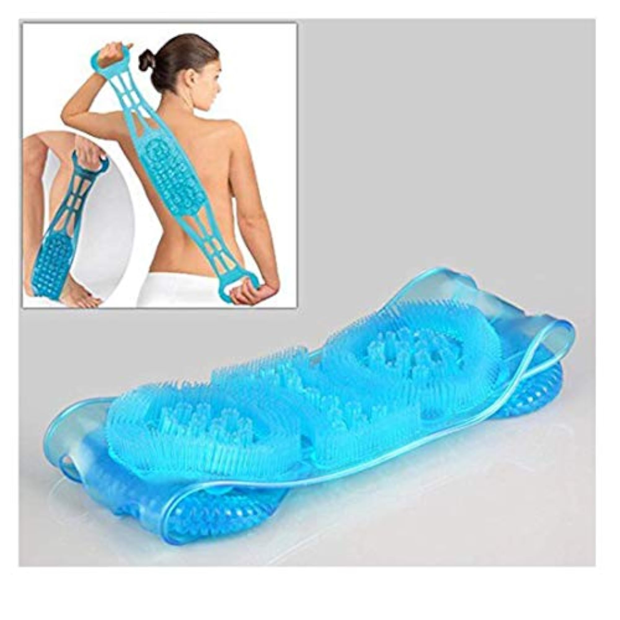 Silicone Dual Sided Scrubber Brush and Massager