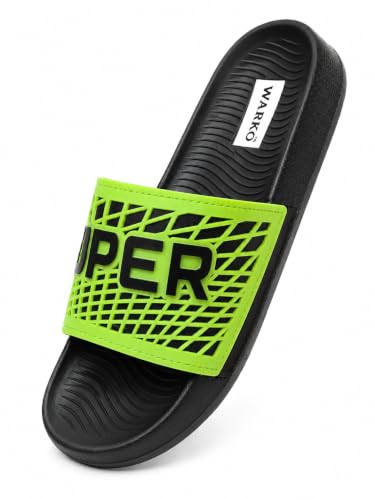 Image of WARKO Slippers For Men | Stylish Chappal For Boys | Soft Cushioned EVA Slides Slipper | Casual FlipFlop Daily Wear Footwear | Indoor Outdoor Use