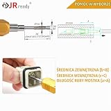 JRready DRK-HD10A narzędzie do usuwania kontaktów do usuwania Harting HAN D/Han DD seria 10A 16A końcówek zaciskowych na zimno TE/WAIN seria 10A zacisków dla ciężkich złączy narzędzie do wypinania