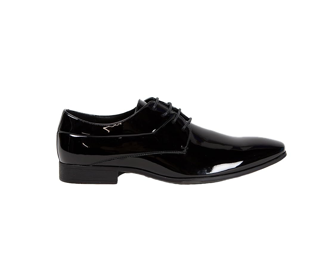 Smokies Hommes Chaussure de Mariage Oliver synthétiques Chaussure de Smoking laquée avec Doublure en Cuir (EU,)