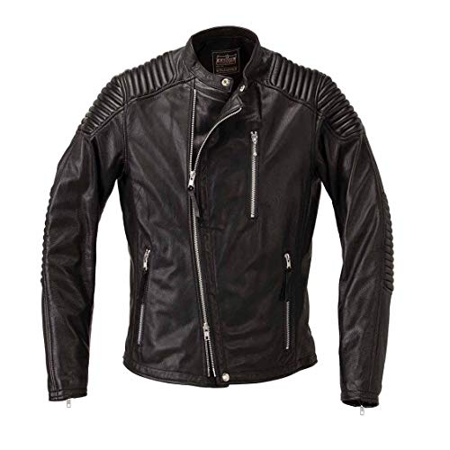 カドヤ K'S LEATHER バイク用レザージャケット FENNEL S ブラック NO.1188