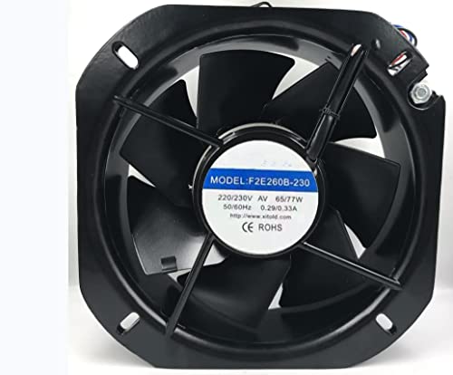 Ventilateur de refroidissement 225x80mm extracteur d'air 220V pour armoire informatique