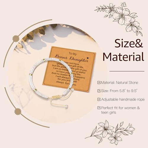 Image of AGOT Daughter in Law Bracelets Gifts: Dear Daughter in Law Birthday Gifts from Mother in Law