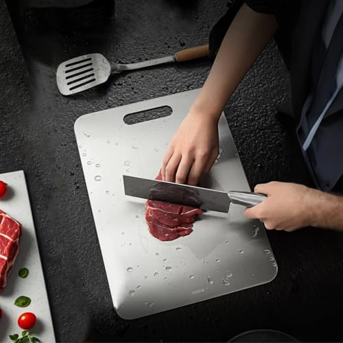 Planche à découper acier inoxydable 316 multifonction cuisine