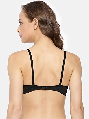 Image of Macrowoman W-Series Essential 24x7 Comfort Bra for Women in Cotton Poly Fabric, Seamless Wire-Free with Adjustable Straps