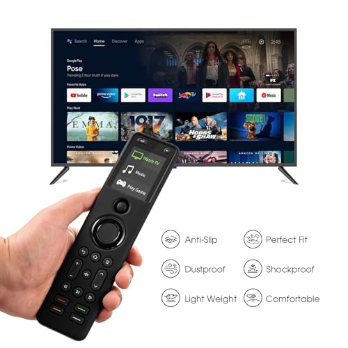 Image of Protective Silicone Case for SofaBaton X1S Universal Remote Control and SofaBaton X1 Universal Remote Control - Black