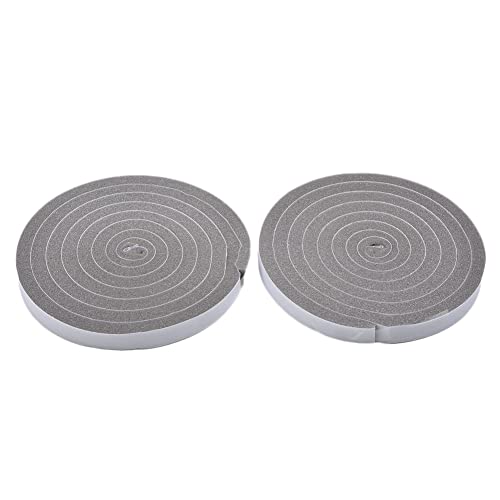 Spare Part for Rubber Self Adhesive Sponge Seal Strip Width10-30mm Thick 2-20mm Single Sided Adhesive EVA Black Foam Anti-Collision Seal Ket - (Length: 1.5x2m)