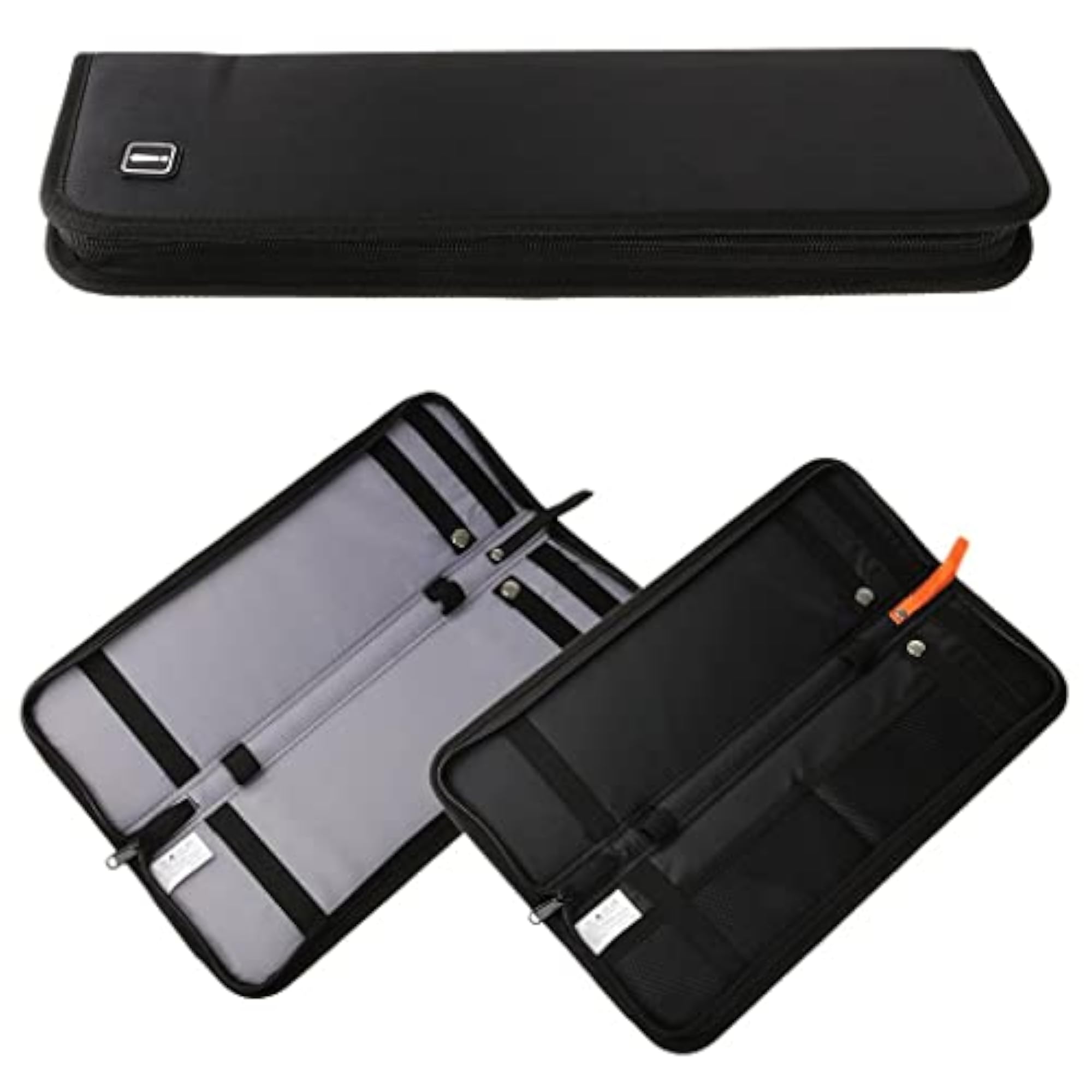 Travel Tie Case for Men, Necktie Holder Storage Bag