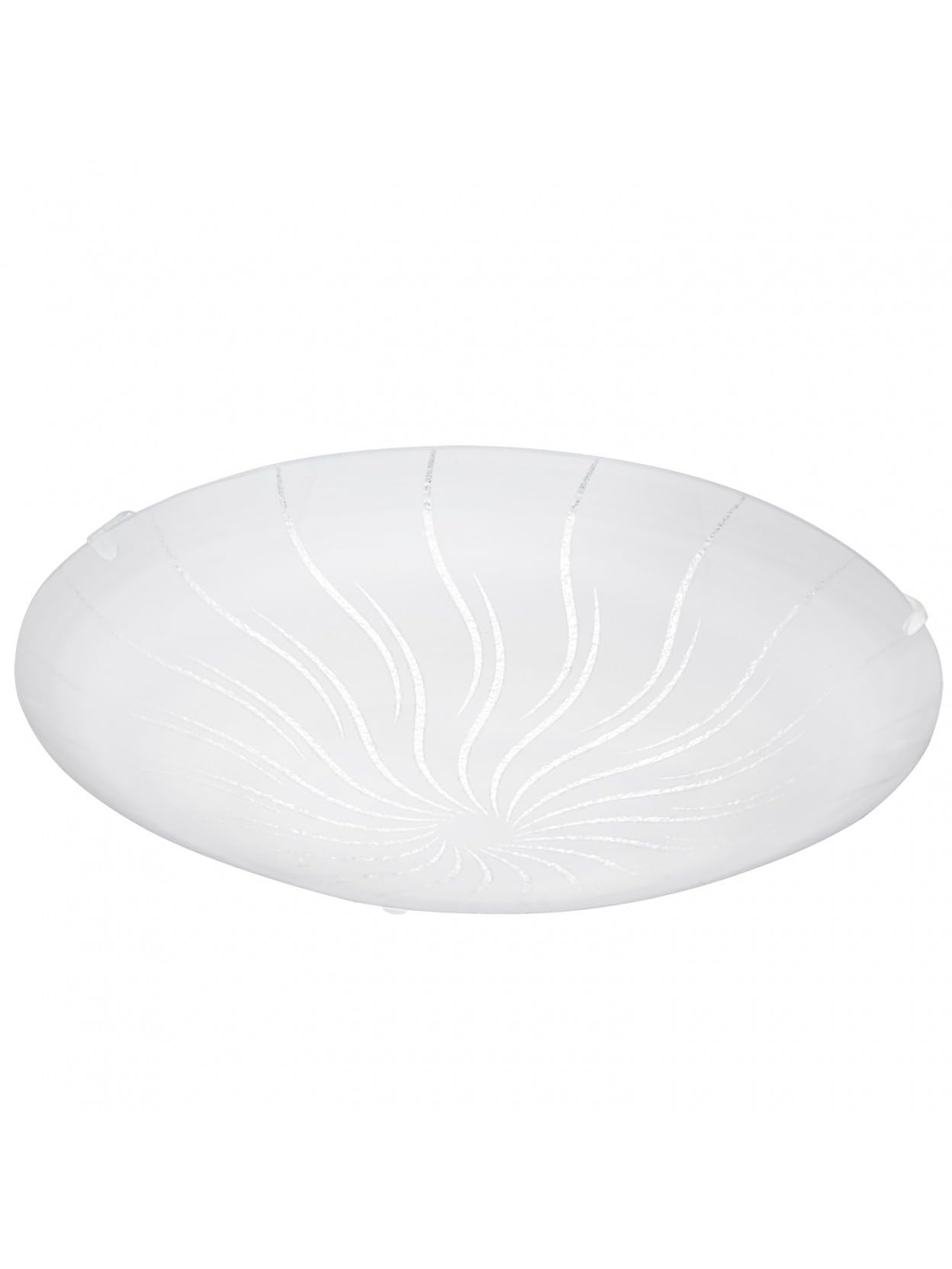 Plafonnier LED moderne verre GL0987 éclairage doux pour chambre