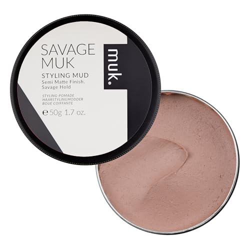 MUK Haircare Savage Semi Matte Styling Mud 1.76oz miniatura 2