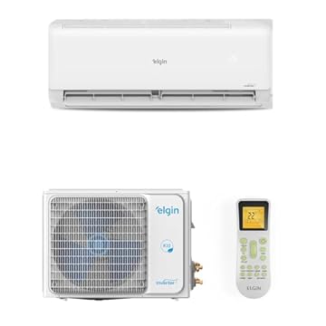Ar Condicionado Split Hi Wall Eco II Inverter Connect Elgin 9.000 Btus Frio 220v R-32