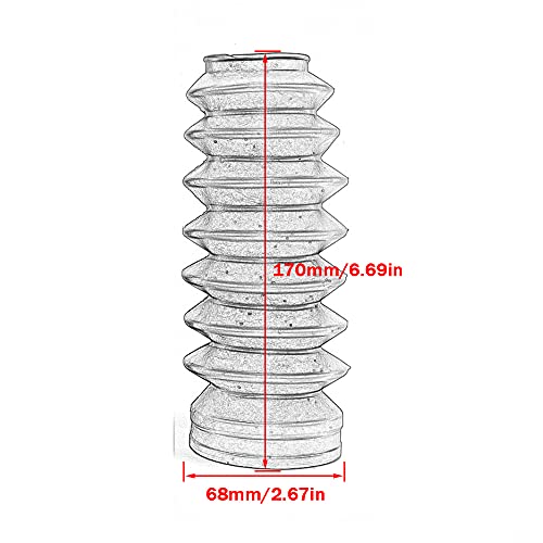 COKUERA für Honda Rebel 500 300 1100 CMX300 CMX500 CMX Zubehör Frontgabel Staubschutz