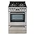 Avanti DGR24P3S DGR24P Elite Series 24" Gas Range Oven, in Stainless Steel