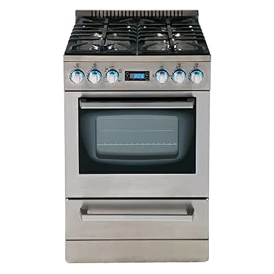 Avanti DGR24P3S DGR24P Elite Series 24" Gas Range Oven, in Stainless Steel