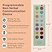 AAC Device for Autism & Speech Therapy. Non Verbal Communication Tools for Kids & Adults. Programmable AAC Communication Device. Alternative to Autism Communication Cards & PECS Cards for Autism
