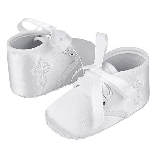 Baby Boys Soft Cross Baptism Christening Shoes Premium Sole Infant/Toddler Sneaker2