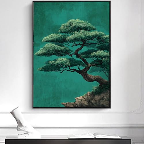 Toile bonsaï art asiatique 50x70cm, l'idée cadeau idéale pour une crémaillère