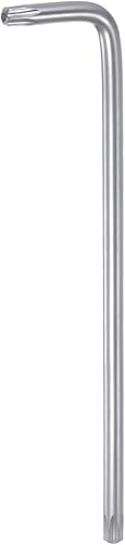 Miniatura 7 de HARFINGTON T50 a prueba de manipulaciones Torx Star Key Bit Llave en forma de L 6.89 "Brazo largo Herramienta de mano de acero de alto carbono para