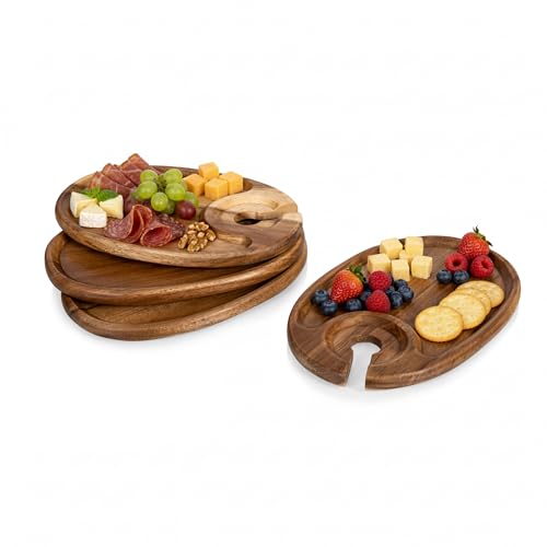 22. Wood Appetizer Plates