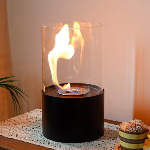 JHY DESIGN Fire Bowl Pot Fire Pit Chimenea de Mesa para Uso en Interiores y Exteriores en Patios, Jardines, terrazas, Fiestas y Salas de Estar