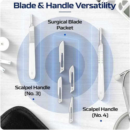 Image of Dissection Kit, Stainless Steel, 27 Pcs with Case, for Biology, Anatomy, Botany and Veterinary Students