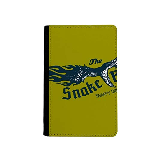 Étui portefeuille de voyage motif serpent aux finitions classiques