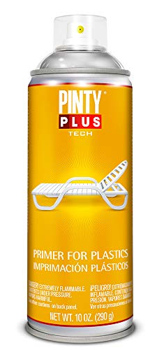 PINTYPLUS Tech 295 Imprimación plásticos Spray 520cc Transparente I199, Único, Estándar, Multicolor, 290 g (Paquete de 1)