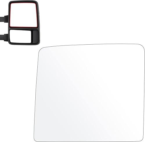 SCITOO Espejo lateral izquierdo de repuesto para Ford F-250 F-350 F-450 F-550 Super Duty 2000-2005 para Ford Excursion Espejo de remolque manual de
