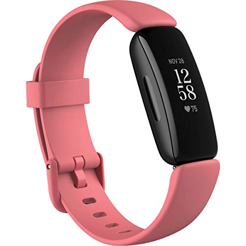 Fitbit Inspire 2 fitnesstracker met gratis jaarabonnement op Fitbit Premium, continue hartslagmeting, activiteitsregistratie en slaapherkenning, tot 10 dagen batterijduur