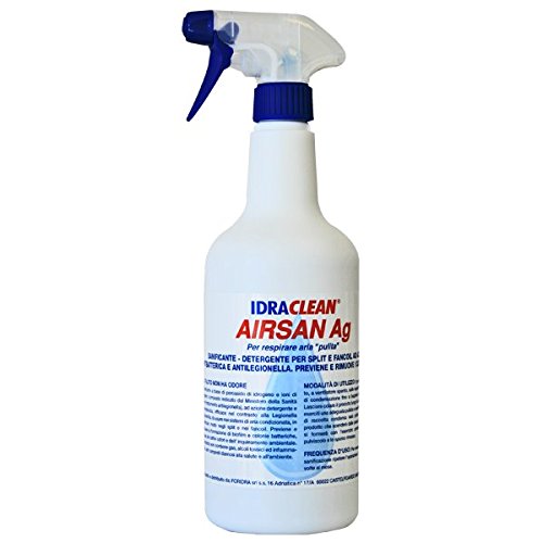 Foridra Serie Idraclean Airsan Ag I.Airsb Pulizia E Sanificazione Impianti Aria Condizionata 0,75 Lt